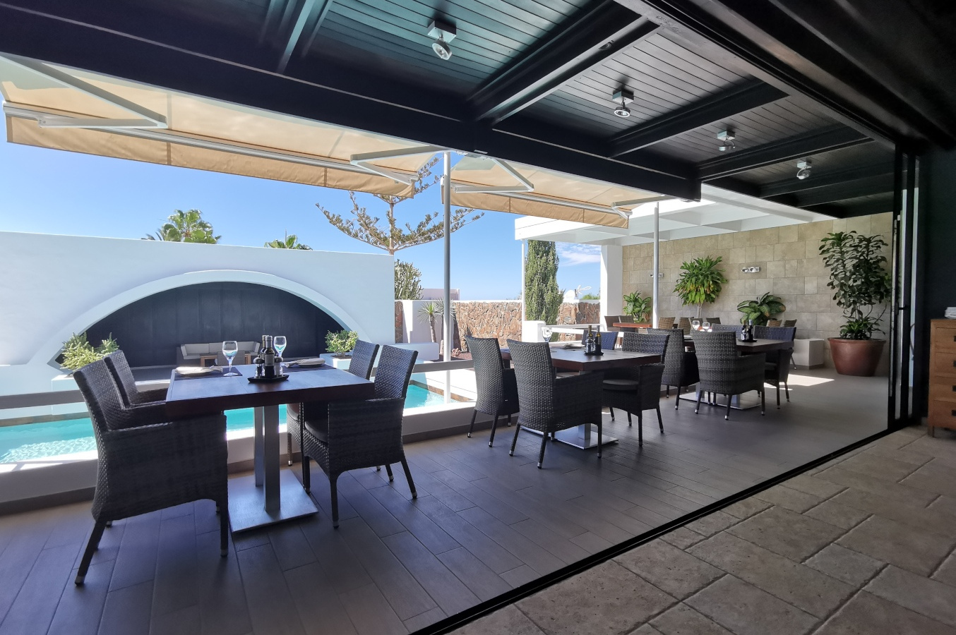 Pool terrace